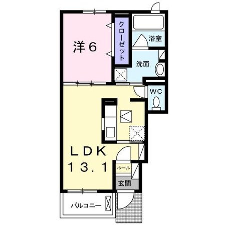 ベル　フレーズ　２４Ⅱの物件間取画像